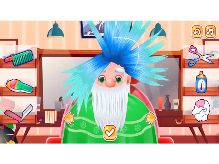123Games Santa Haircut