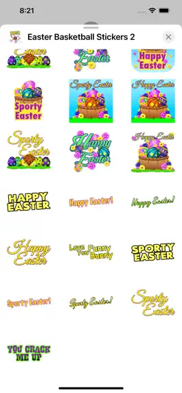 Game screenshot Easter Basketball Stickers hack