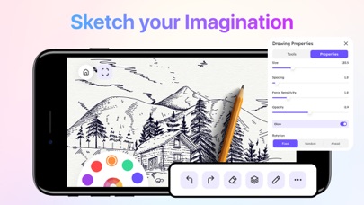 Drawing Desk - Sketchbook Art screenshot 2