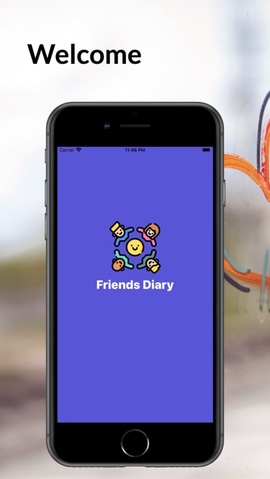 Screenshot #1 pour Friends Diary