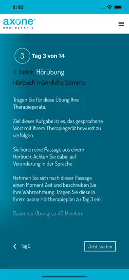 Game screenshot axone Hörtherapie hack