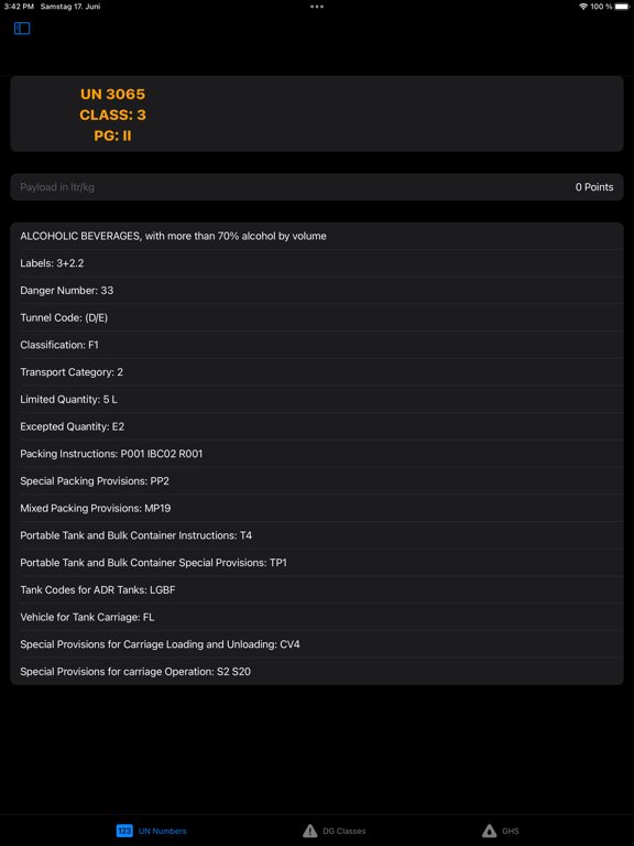 Télécharger UN Numbers Dangerous Goods PRO pour iPhone / iPad sur l'App