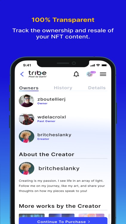 Tribe Social NFT screenshot-4