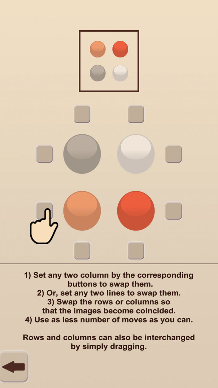 Puzzle Rows and Columns