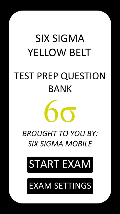 SixSigmaYellowBeltTestPrep