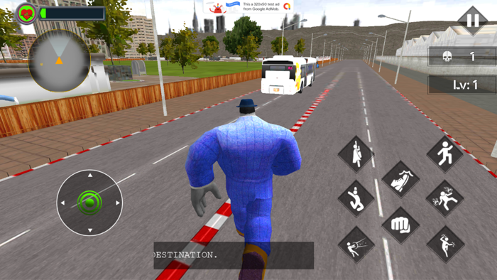 Incredible Bigman Fighting