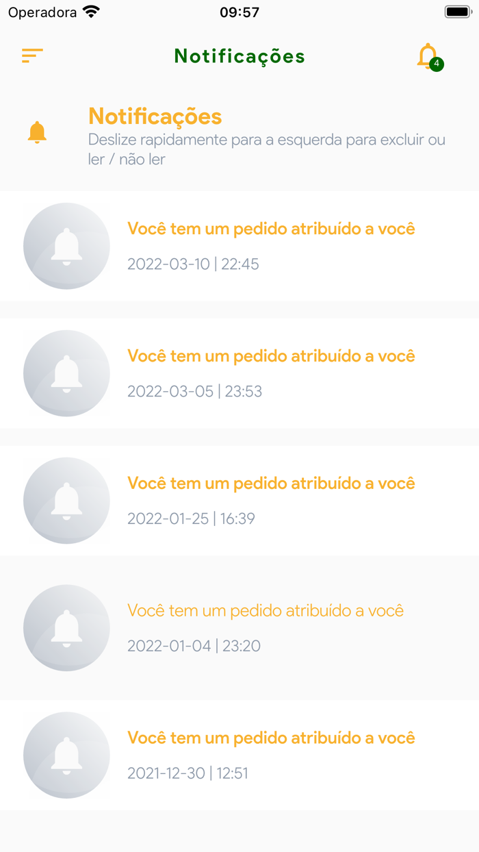 Delivery Bar Entregador