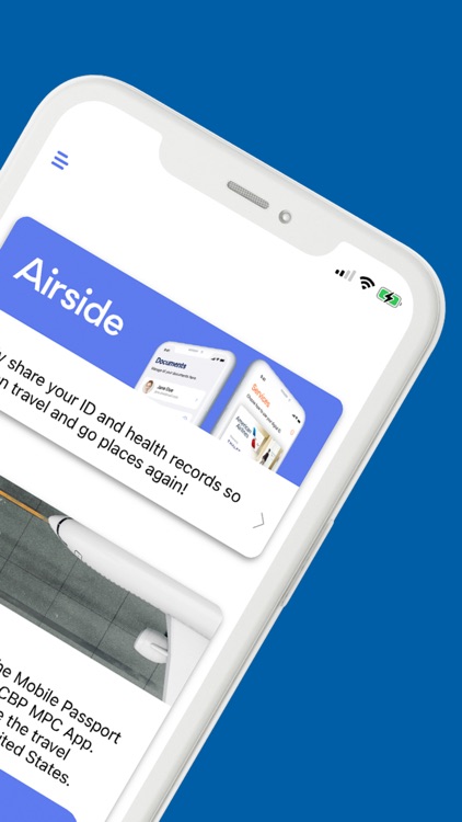 Mobile Passport by Airside