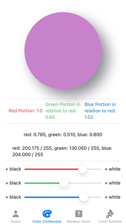 Color Combinator