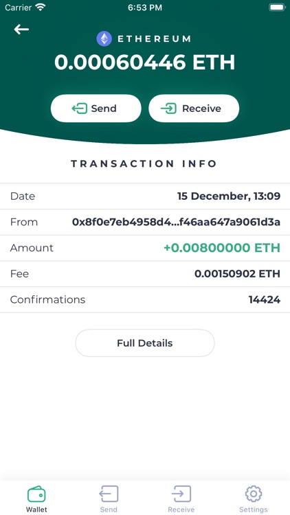 Polyx Crypto Wallet screenshot-6