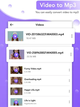 Captura de Pantalla 2 Vid Mate - Video Player iphone