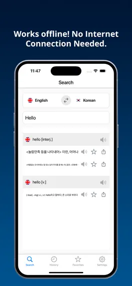 Game screenshot English Korean Dictionary + mod apk