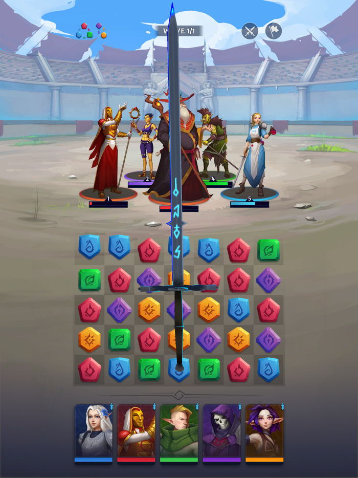 Puzzle Legends Match-3 RPG