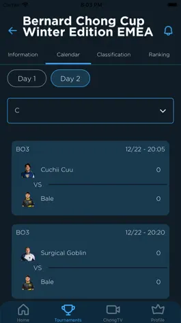 Game screenshot Bernard Chong Events apk