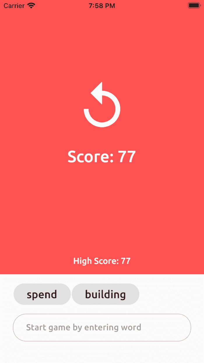 Challenge typing on your phone