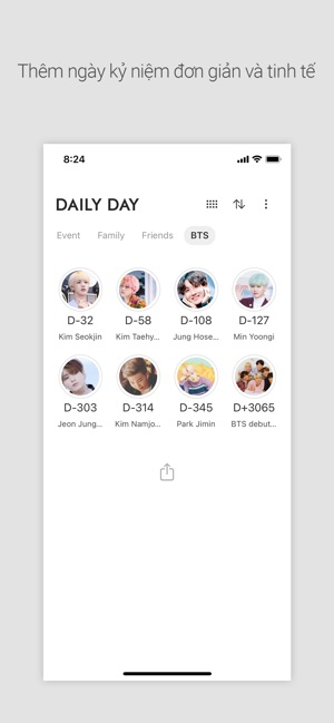 Daily Day - Đếm Ngày Trên App Store