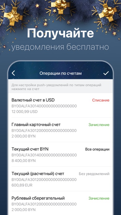 Альфа Бизнес Мобайл Беларусь screenshot 4