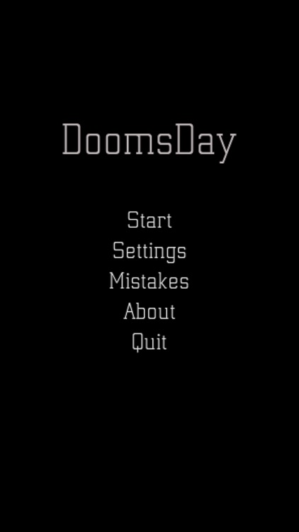 Find DoomsDay