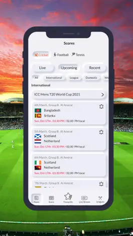 Game screenshot Icon sportz Live Score & News hack