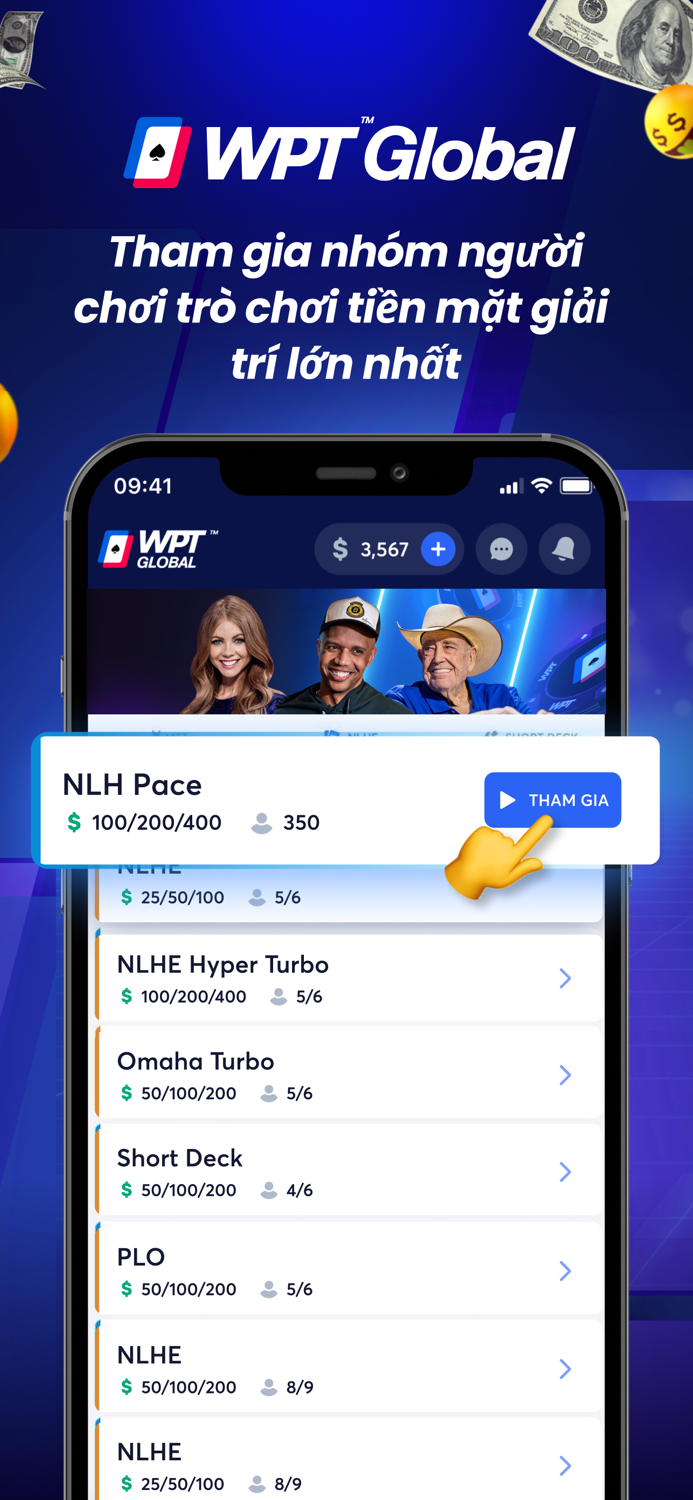 WPT Global - Poker trực tuyến