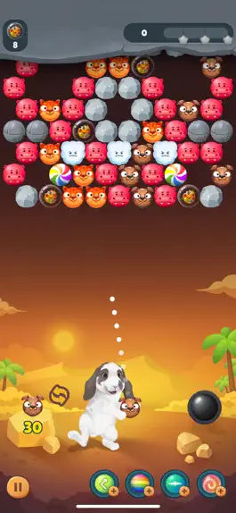 Game screenshot Bubble Shooter- Bini the Bunny hack