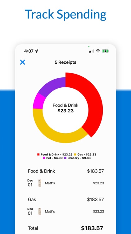 Capture: Receipt Tracker screenshot-3