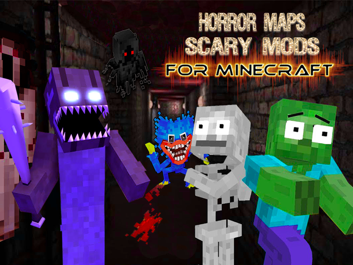 MCPE HORROR MAPS   SCARY MODS