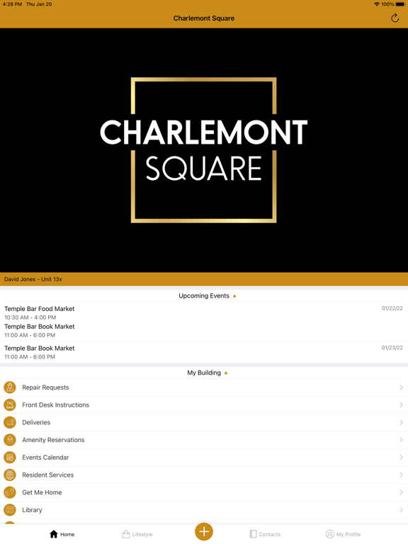 Charlemont Square Resident App screenshot 2