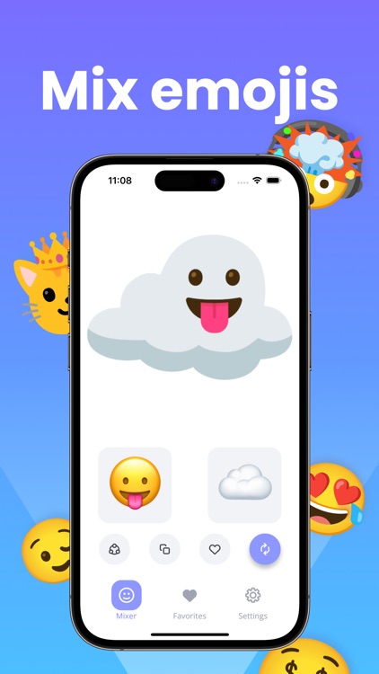 Emoji Shake: create stickers