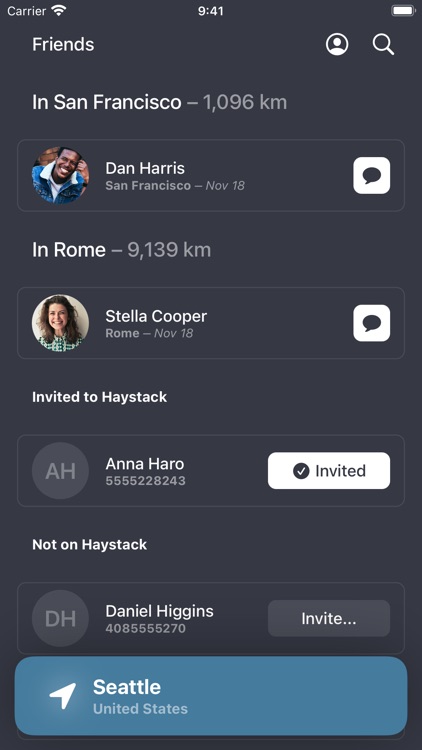 Haystack Meetups