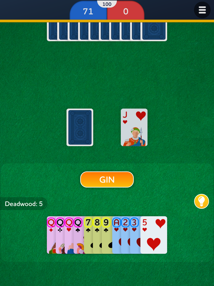 Gin Rummy - Classic Cards Game