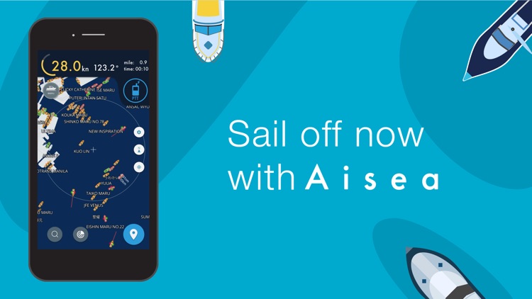 Aisea - Sailing support app.