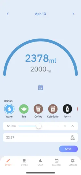 Game screenshot Simple Hydration Tracker mod apk