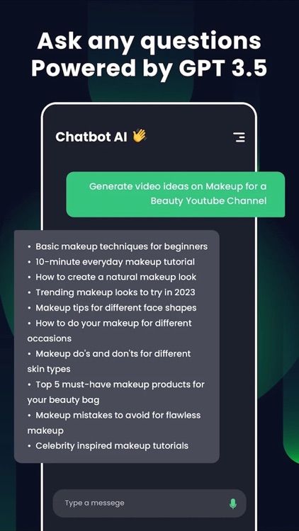 Chatbot AI - Ask me anything