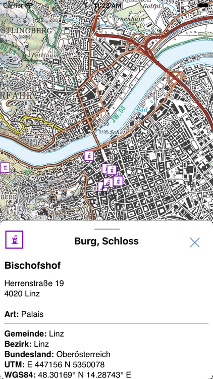 Austrian Map Mobile screenshot-3