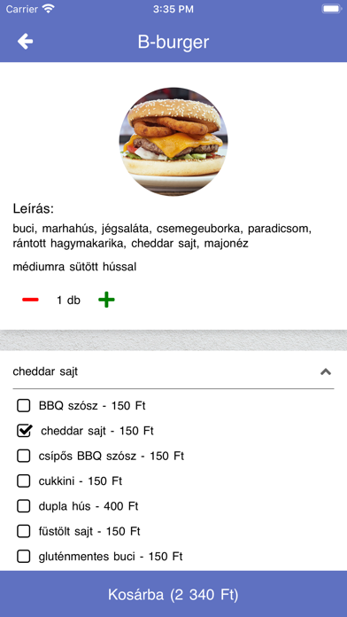 Burger Express Budapest screenshot 3