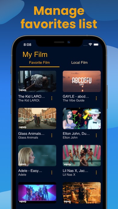 SHOW BOX - TV Shows Screenshot on iOS