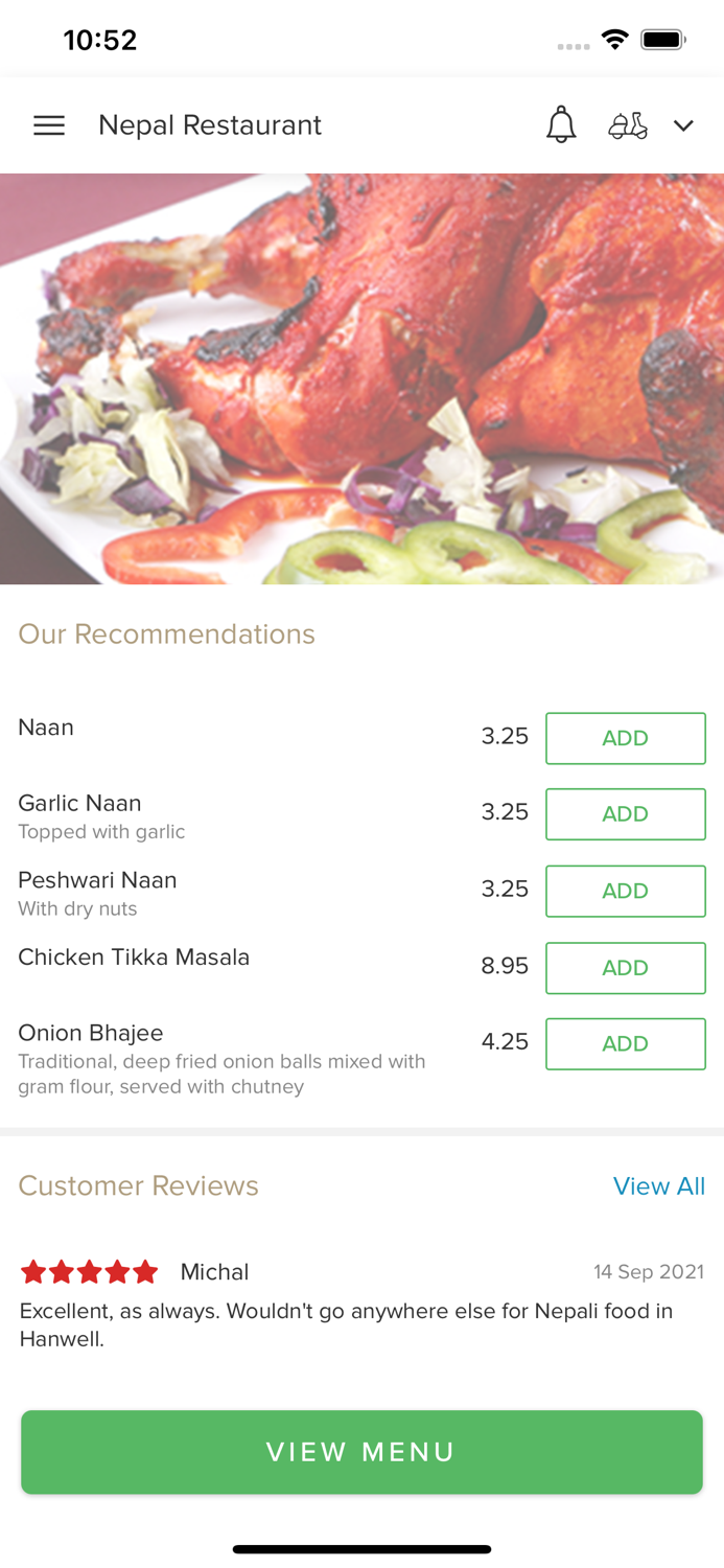 Nepal Restaurant Hanwell