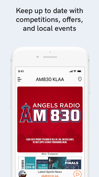 AM830 KLAA screenshot 3