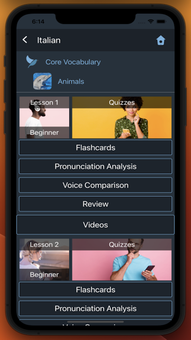 Bluebird: Learn Italian Screenshot