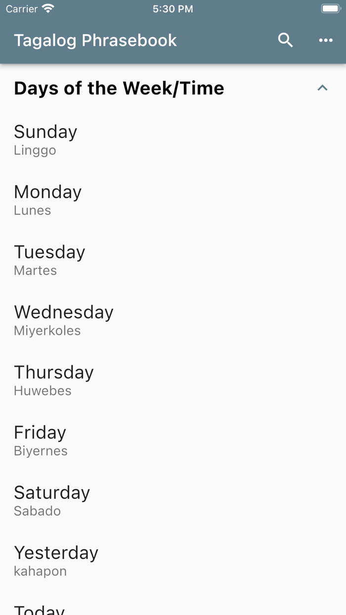 Tagalog Basic Phrases
