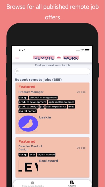 Remote-Work.app - remote jobs screenshot-3