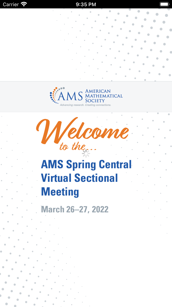 AMS Spring Central 2022