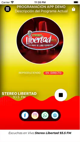 Game screenshot Stereo Libertad 93.5 FM apk