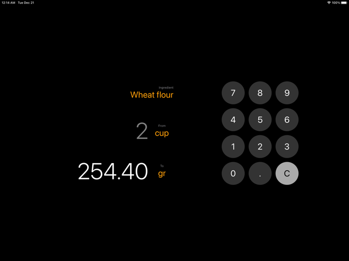 Metre - キッチンコンバーター