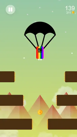 Game screenshot Skyfall parachute apk