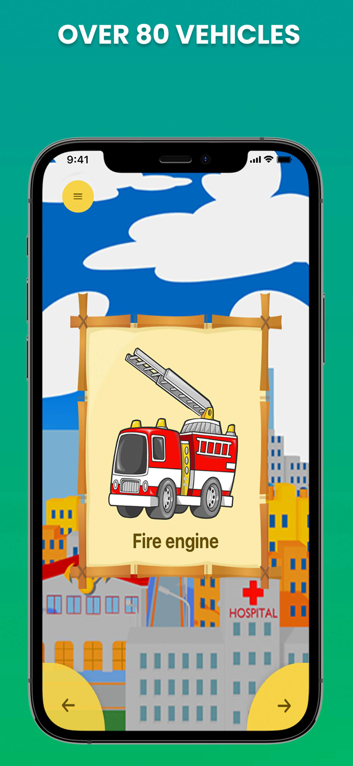 Learn Vehicle Sounds For Kids