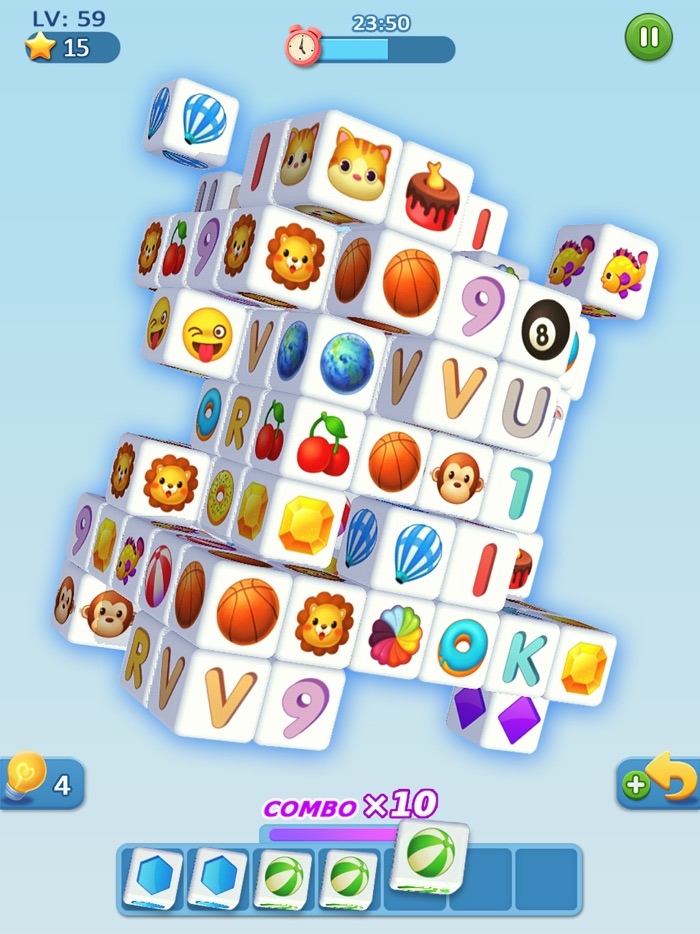 Match 3D-Triple puzzle game