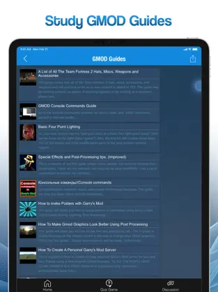 Captura de Pantalla 6 GMOD quiz for Garry's mod iphone