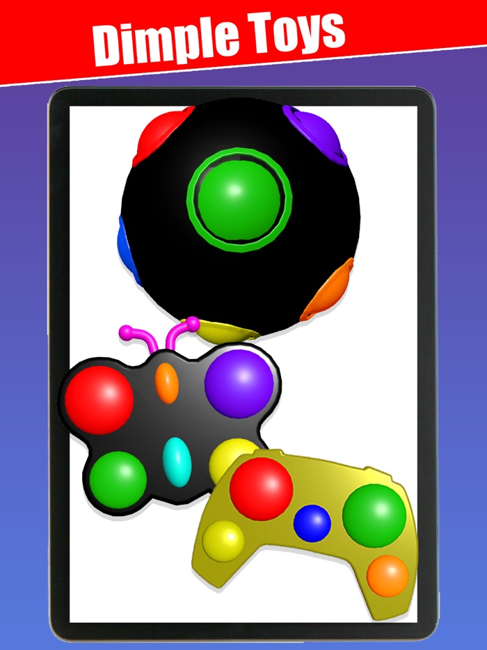 Sensory Fidget Toys Popit Pro